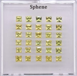 Advanced Quality Gemstones SPHENE